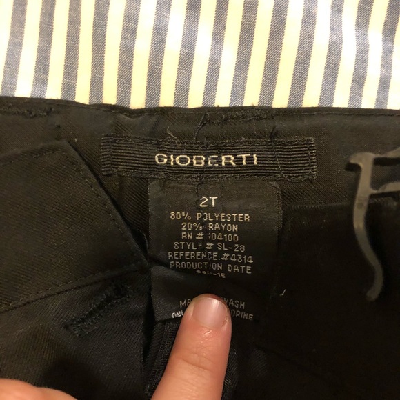 Black 2T Boy Dress Pants. - Picture 5 of 5